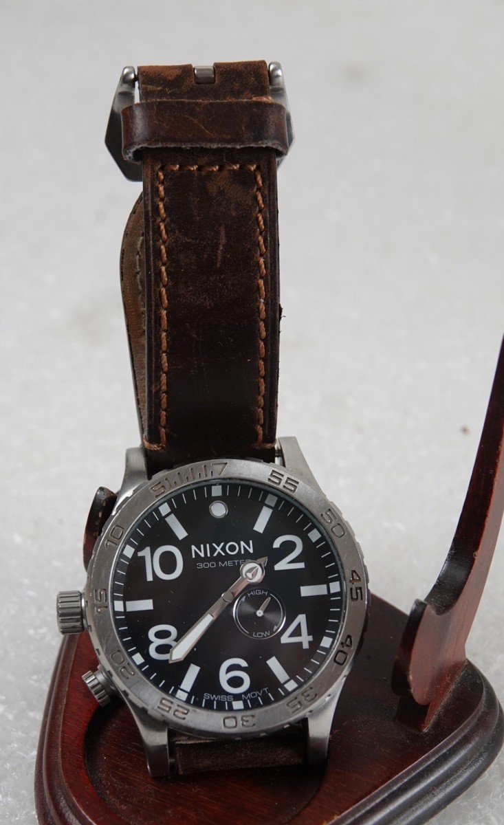 NIXON SIMPLIFY 51-30 QUARTZ ANALOG WATCH 300 METER STAINLESS SWISS