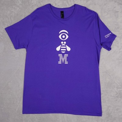 IBM Developer T Shirt Mens XL EYE BEE M Logo JumpStart Paul Rand Computers
