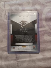 Panini Black Bralen Trice Rookie Card #111 Atlanta Falcons NFL Football. rookie card picture