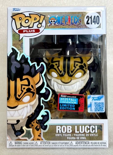 One Piece - Pop! Plus Rob Lucci #2140 (NYCC 2025 Shared Exclusive) Funko Pop!