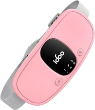 Electric Heating Menstrual Vibration Pad Belt For Period Pain Relief Cramps Gift