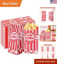 225 Packs Paper Popcorn Bags, 1oz Small Popcorn Bags Bulk Individual Serving ...