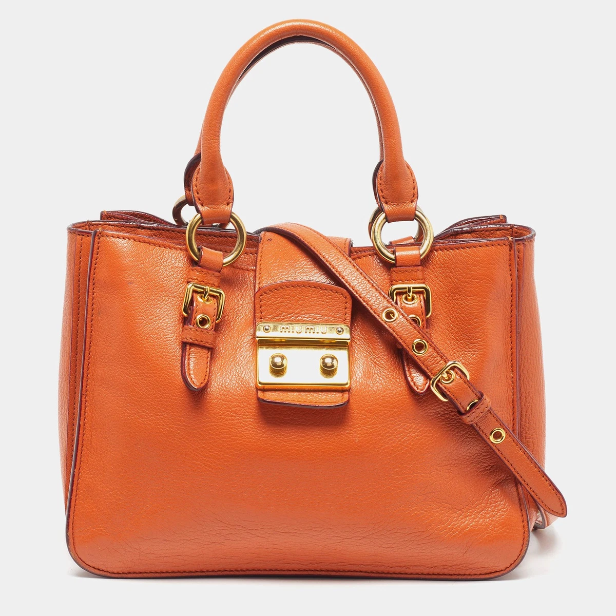Miu Miu Orange Bags & Handbags for Women for sale | eBay