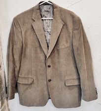 Corduroy Light Brown Lauren Ralph Lauren Blazer Sports Jacket Elbow Patch 46 R