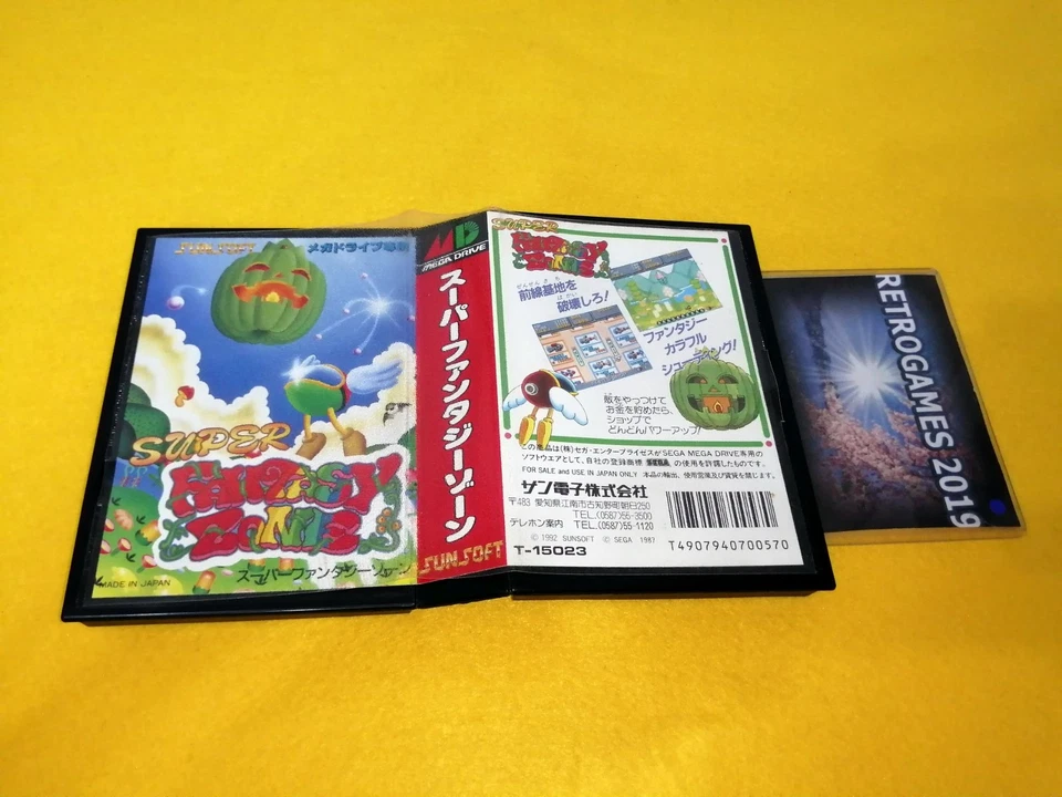 SUPER FANTASY ZONE   Mega Drive / GENESIS  MD SEGA REG CARD. - Image 3 of 4