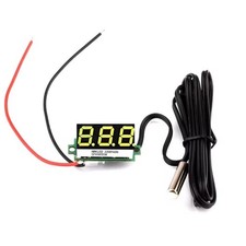 Compactly Digital Thermometers With Metal Sensors Wide Ranges -50  To 125  