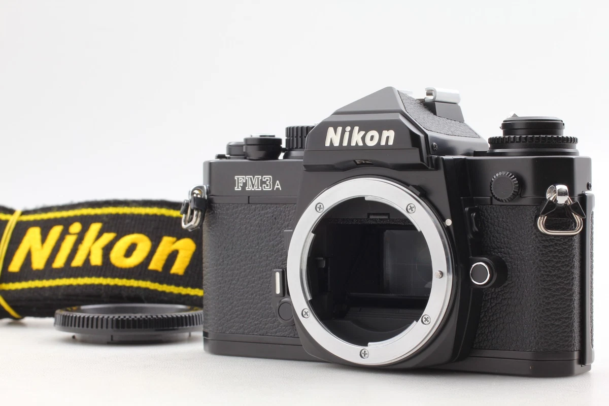 ジャンク　Nikon FM3A フィルム一眼レフカメラ BLACK　08c01 本当はフィルムカメラ初心者にオススメしたい一眼レフ】Nikon FM3A