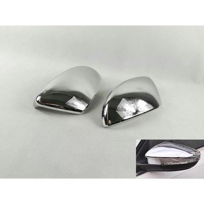 ABS Chrome Rear View Side Door Mirror Cover Trim Cap for Volksw@gen Bora 2016~18