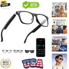 AI Smart Glasses for Men and Women with Chat GPT, Bluetooth Translation Glass...