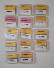 14 Xyron Design Runner Printer Discs Cartridges: Pet Baby Holiday Emotions *new