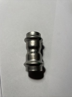VIEGA Muffe Sanpress Inox Edelstahl 22mm