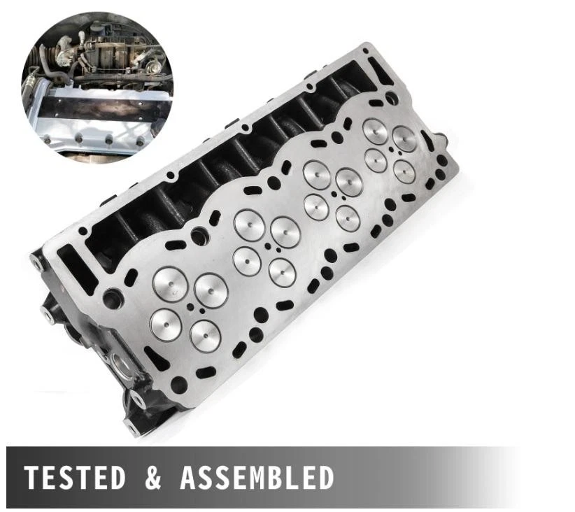 2PCS Cylinder Heads Powerstroke 6.4L Fit for 2008-2010 Ford F250 F350 F450 F550 - Image 4 of 4