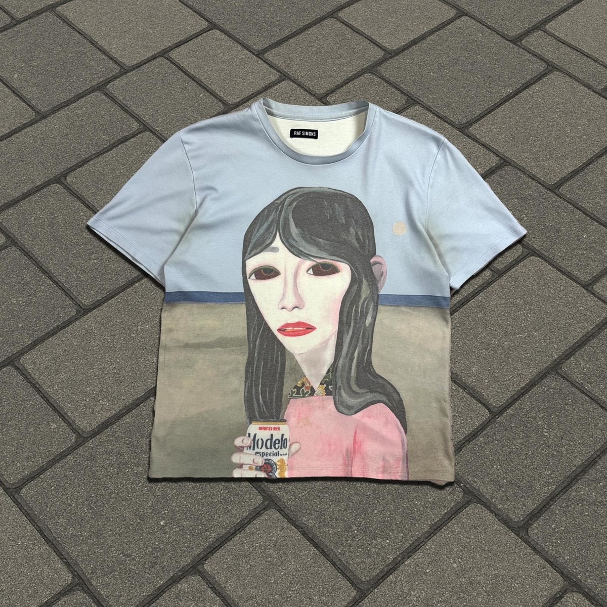 SS13 Raf Simons Brian Calvin 'Alta California' Modelo Tee | eBay