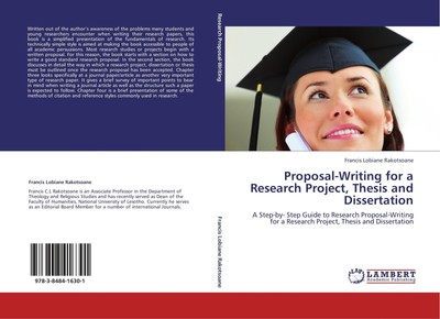 Proposal-Writing for a Research Project, Thesis and Dissertation | Rakotsoane