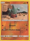 Gible SM - Unified Minds 112/236- NM - Reverse Holo