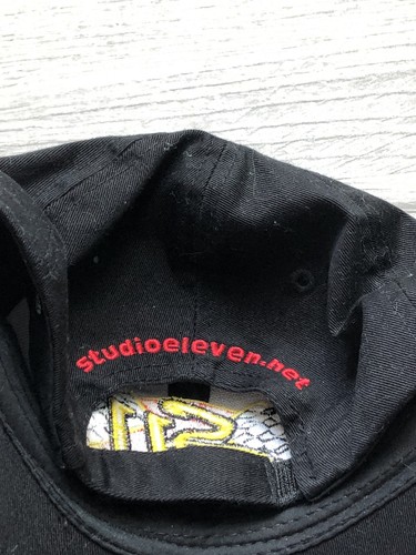 S11 RACING BLACK ADJUSTABLE BASEBALL CAP CUSTOM HEADWEAR NEW - Picture 5 of 5