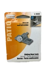 Defender Security Twist-In Patio Sliding Door/ Window Lock U-9848. {107}.