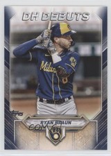 2021 Topps DH Debuts Blue Ryan Braun #DHD-10 00ep
