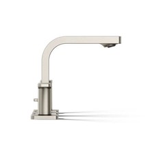 Kohler Parallel Brushed Nickel Widespread Deck Mount Lever Faucet 23484-4-BN