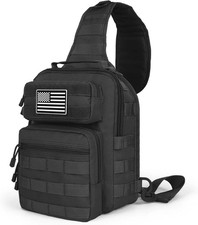 Tactical Sling Bag Military Rover Shoulder Pack Small EDC Crossbody Chest Bag