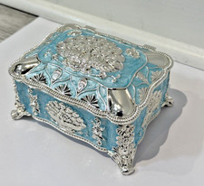 Decorative Trinket Box Vintage Jewelry Box Small Treasure Chest Shape Box Gift