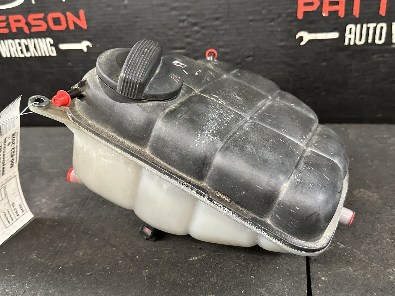 03-12 BENTLEY CONTINENTAL COOLANT RESERVOIR OVERFLOW EXPANSION TANK OEM