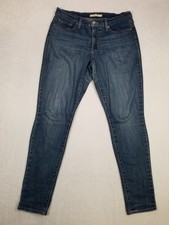 Levi's Women's 311 Shaping Skinny Jeans Size 29 Dark Blue Denim Mid Rise Stretch
