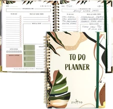 Beautiful To Do List Notebook - Aesthetic Daily Planner to Easily Organize Your 