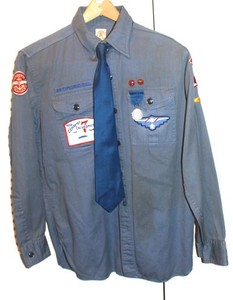 Vintage Air Explorer Uniform 50's Fond Du Lac Badger Council Air Scout