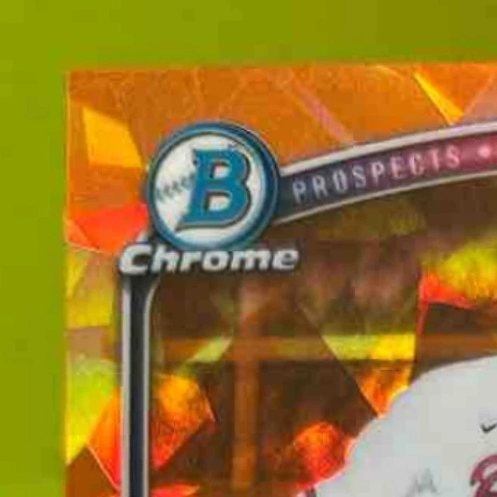 2025 Bowman Chrome Sapphire Diego Tornes Orange SP VARIATION /25 1st Prospect - Image 3 of 4