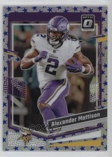 2023 Panini Donruss Optic Stars Prizm Alexander Mattison #121 07sf