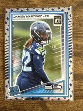 Damien Martinez 2025 Panini Optic Stars Prizm Rated Rookie Seahawks #298