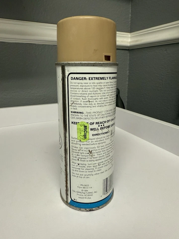 Vintage Early 90’s Dial Cooler Evaporative Paint Beige/ Tan - Image 3 of 4