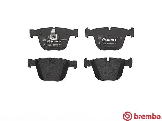 Brake Pads Set fits BENTLEY AZURE V8 6.75 Rear 99 to 06 Brembo PC57349PA Quality — 第 3/4 张图片