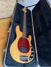 2001 Musicman StingRay 3EQ Natural Rock Maple Body with Rosewood Neck & OHS Case