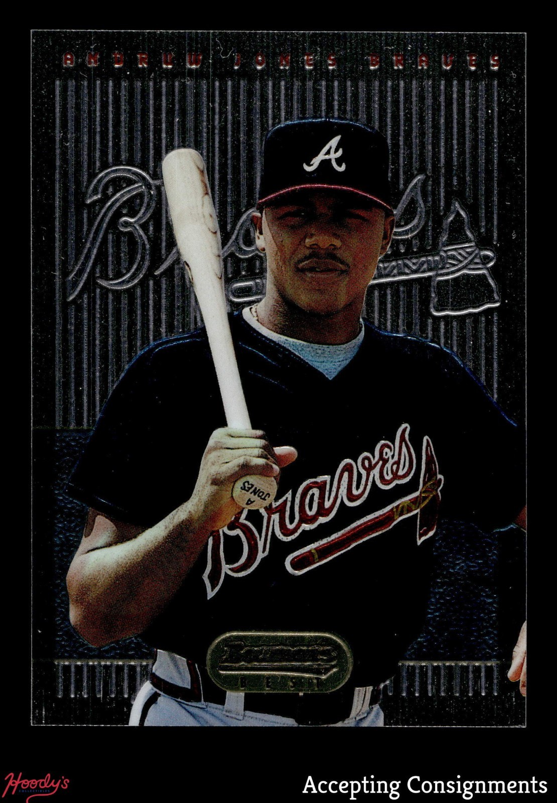 1995 Bowman's Best #7 Andruw Jones RC ROOKIE BRAVES
