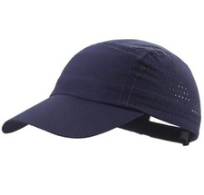 Men's Breathable Run Hat Quick Dry Sport Cap Reflective One Size Navy Blue