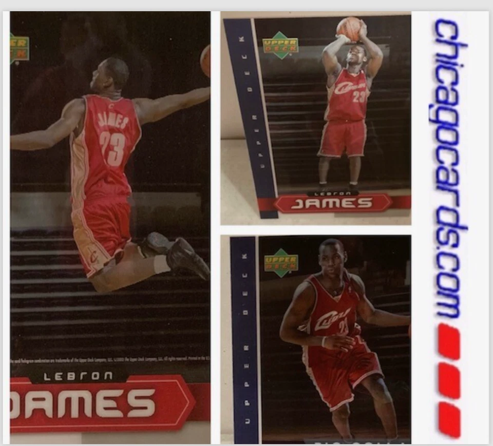 Sealed 2003 Upper Deck LeBron James Magazine Rookie Card in Uncut Sheet Jumbo RC - Image 4 of 4