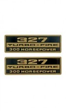 Late 1966 Corvette Decal Kit Valve Cover Turbo Fire 300 H.p. Replacement Late 1966 Corvette Decal Kit Valve Cover Turbo Fire 300 H.p. Replacement
