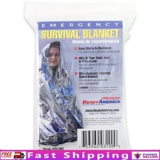 Survival Blanket Ultra Thin Thermal Foil Emergency Tool Compact Durable New