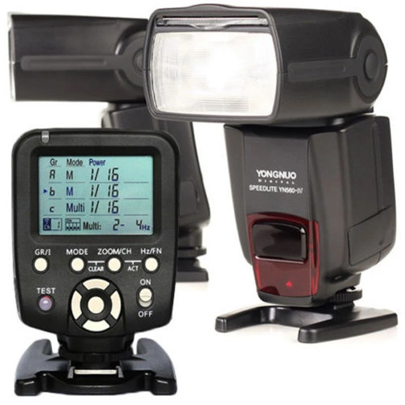 2X YONGNUO YN560 IV Wireless Flash Speedlite with YN560-TX II Trigger Controller - Image 2 of 4