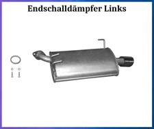 Endschalldämpfer L für Honda Accord VII 2.4 140KW Stufenheck Auspuff Dichtung