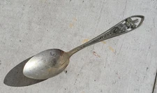 Massachusetts Bay State Miniature Souvenir Collector Spoon MA Pilgrim Used
