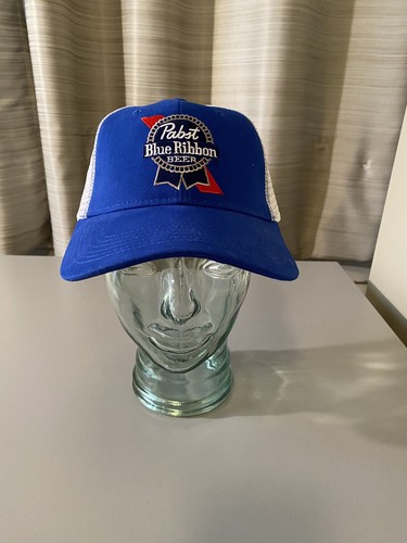 Pabst Blue Ribbon Baseball Cap, Blue 