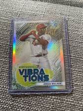 2022 Bowman Baseball Jordan Walker Virtuosic Vibrations Insert Card