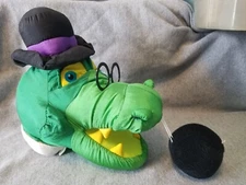 Sir Chomps-A-Lot Plush Hand Puppet - Vintage Chef Boyardee Advertising Merch