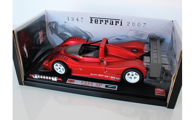 FERRARI F333 SP 60TH ANNIVERSARY RELAY EDITION MATTE RED by