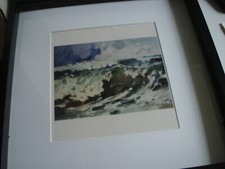 Wellen im Sturm  Karl Hagemeister Druck
