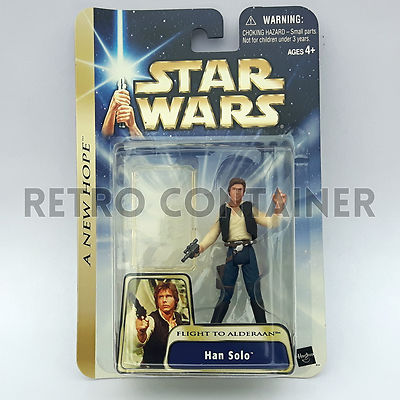 STAR WARS Kenner Hasbro Actionfigur - SAGA COLLECTION GOLD - Han Solo Aldeeran