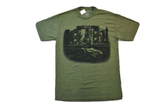 Metro Tees Mens Guitar & Amplifiers Green Apple Shirt NWT M